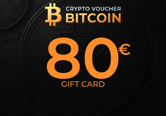 Crypto Voucher Bitcoin (BTC) 80 EUR Key - ROW